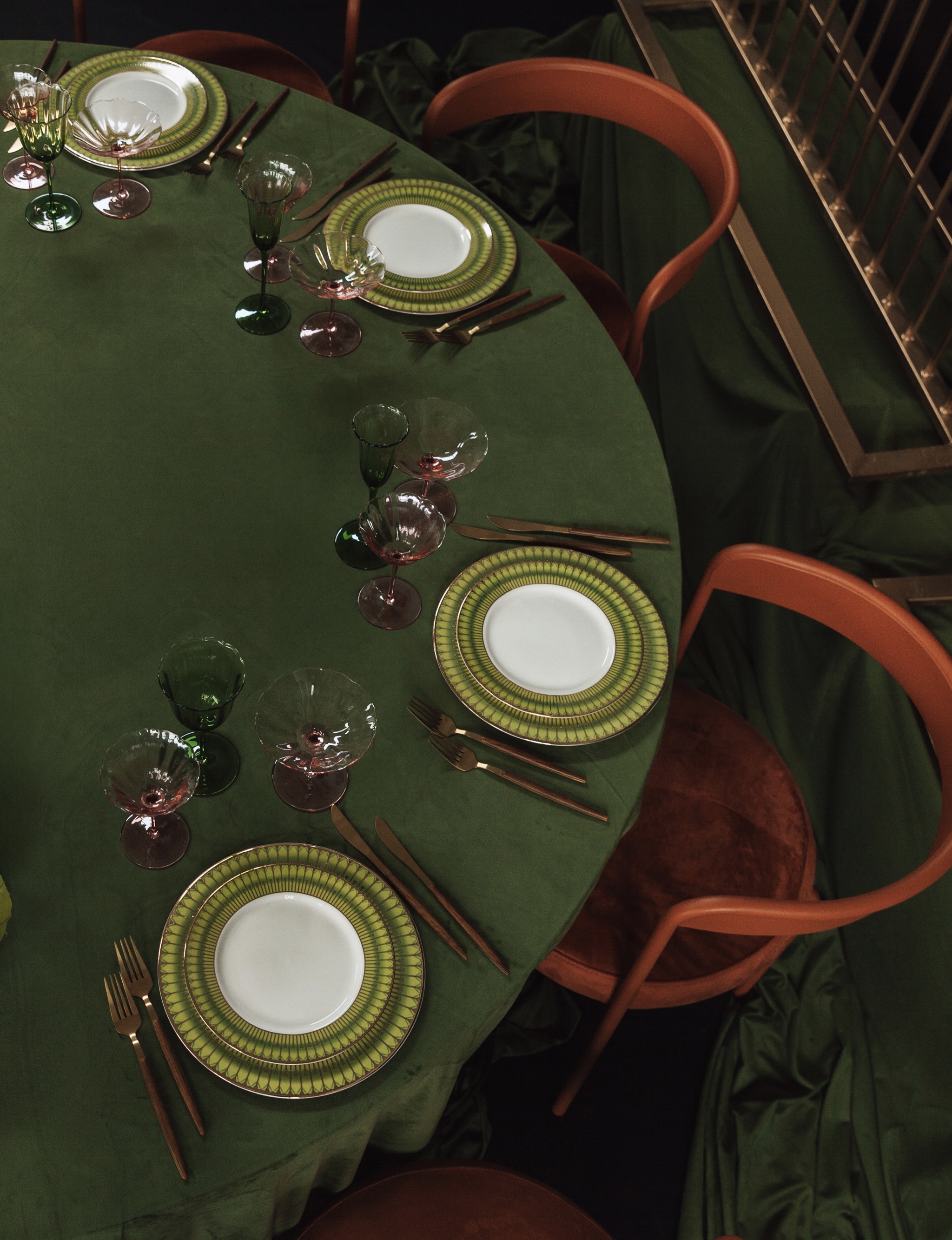 Столовые приборы Goa Woody, сет 4 предмета