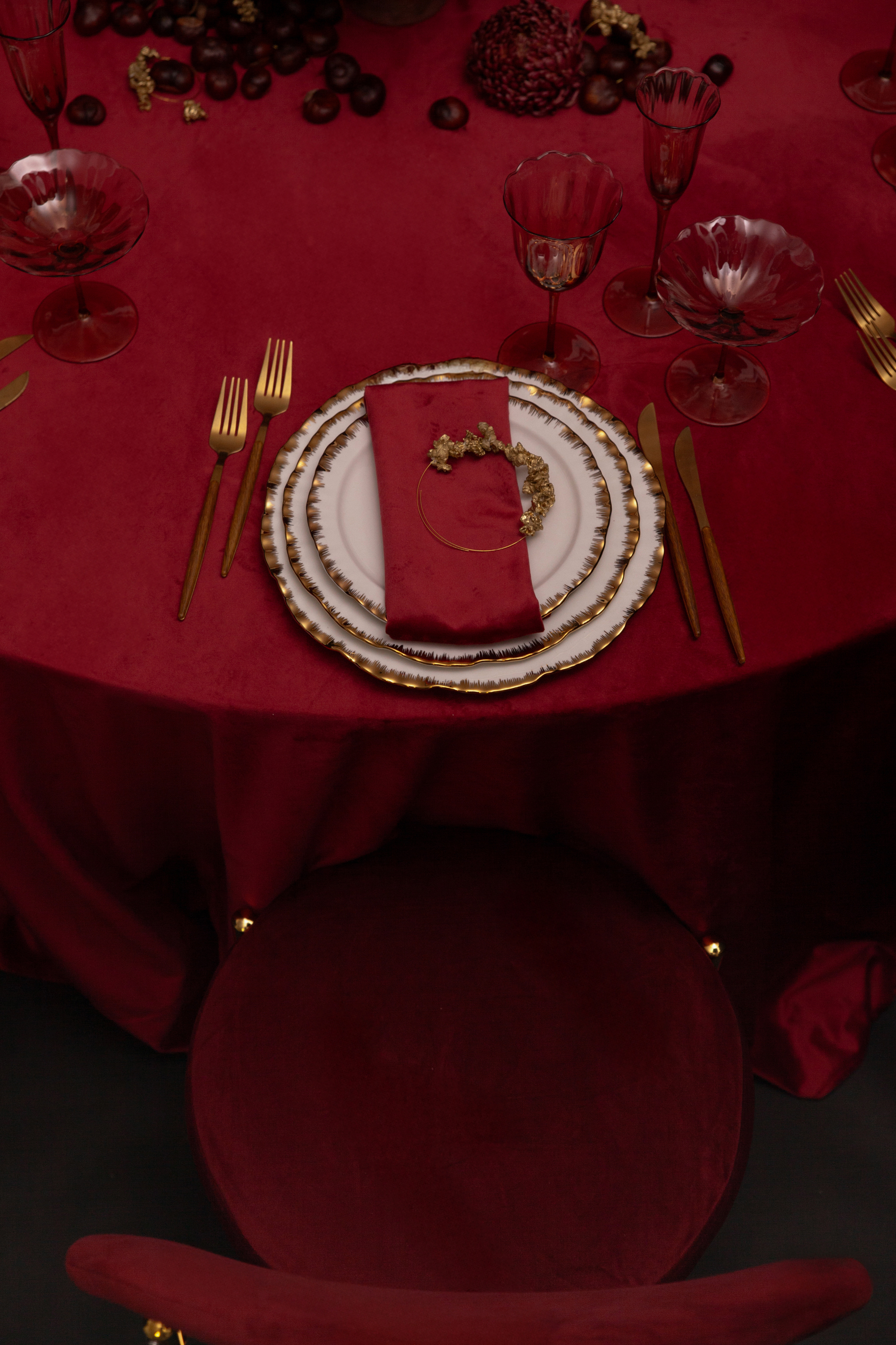 Столовые приборы Goa Woody, сет 4 предмета