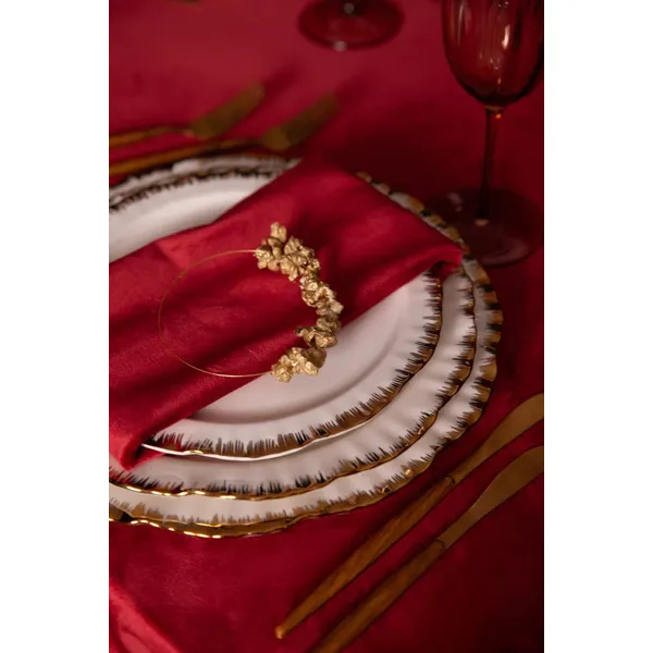 Салфетка велюр, красная Passion expression (малиново красная) - изображение 2