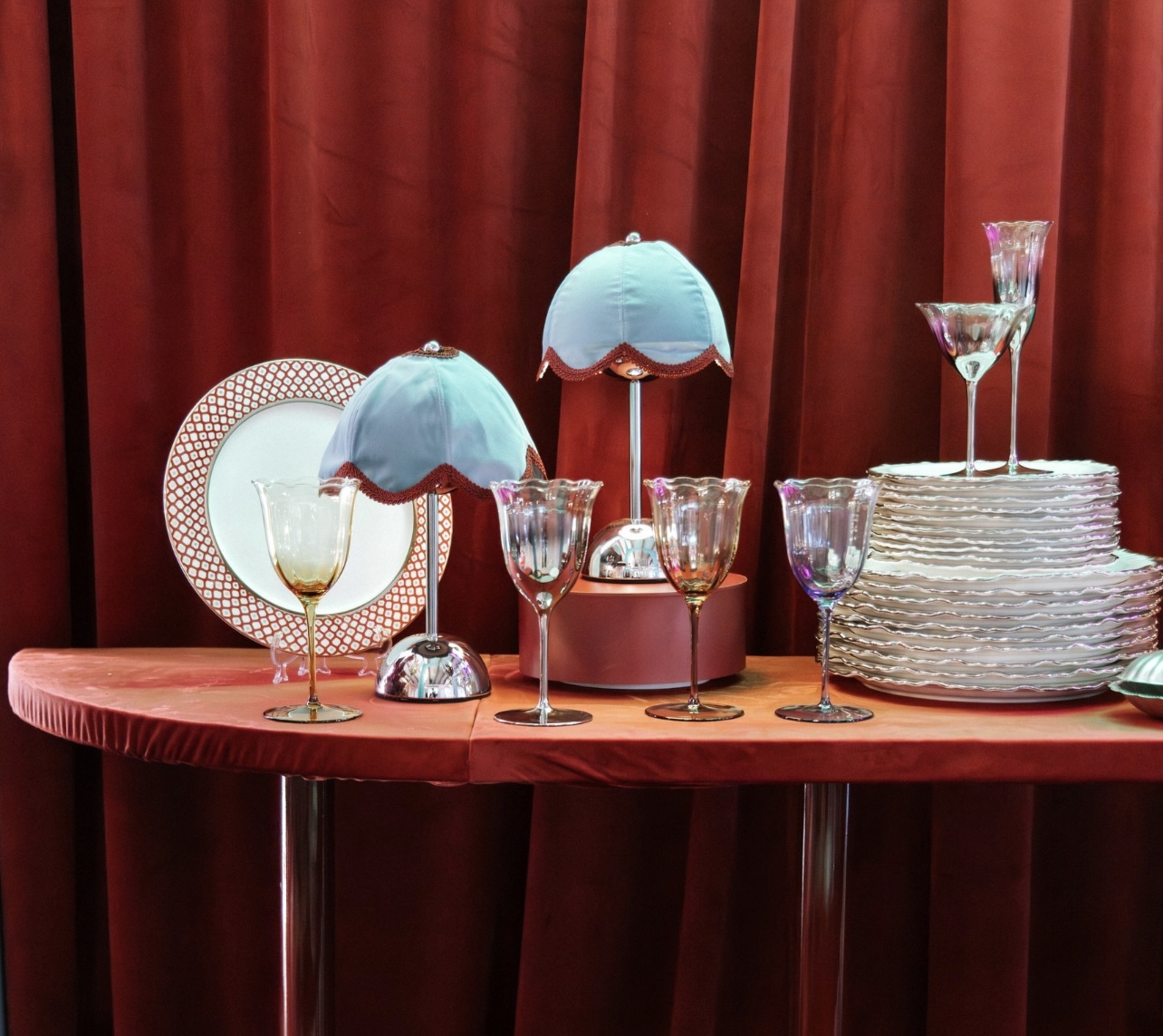 Беспроводная led-лампа Dome Silver