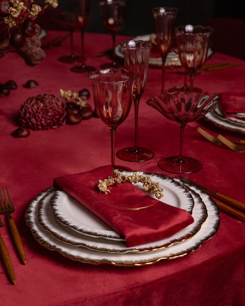 Сет порционных тарелок Sunflower Gold