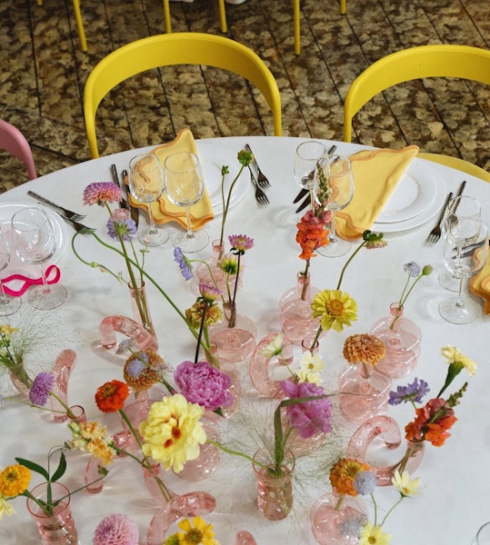 Стеклянная вазочка Piper Petal