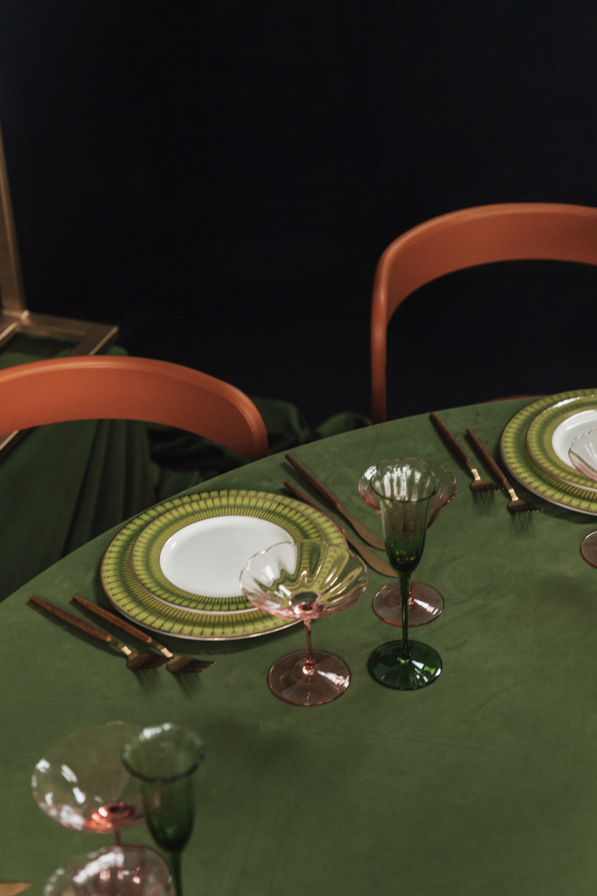 Столовые приборы Goa Woody, сет 4 предмета