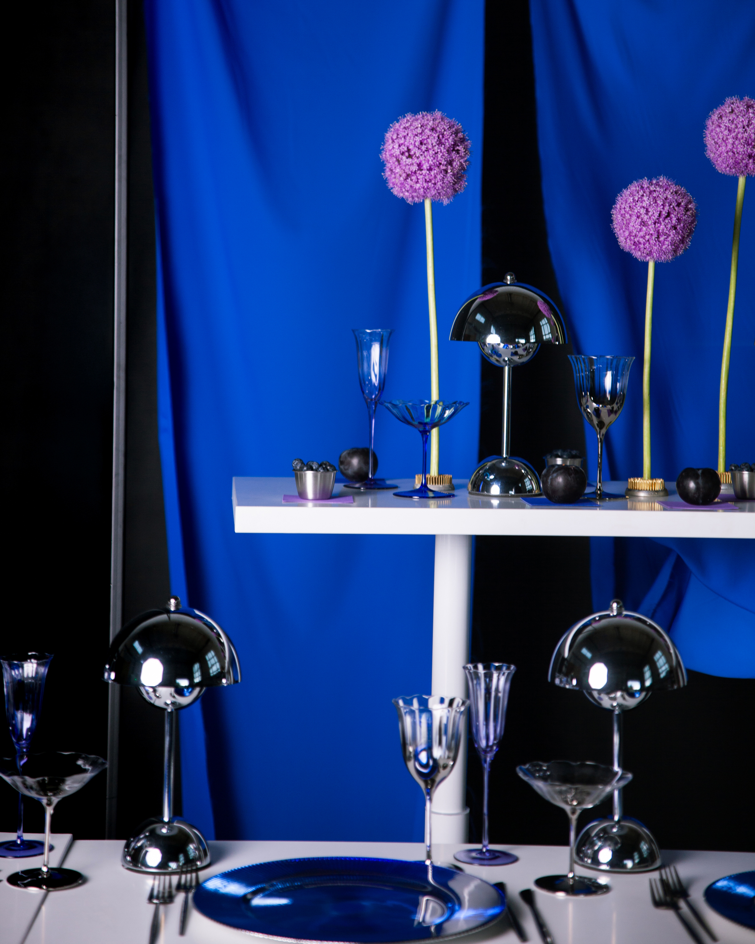 Беспроводная led-лампа Dome Silver