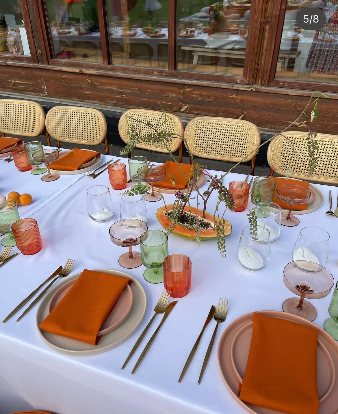 Сет тарелок Accent Terracotta S и M