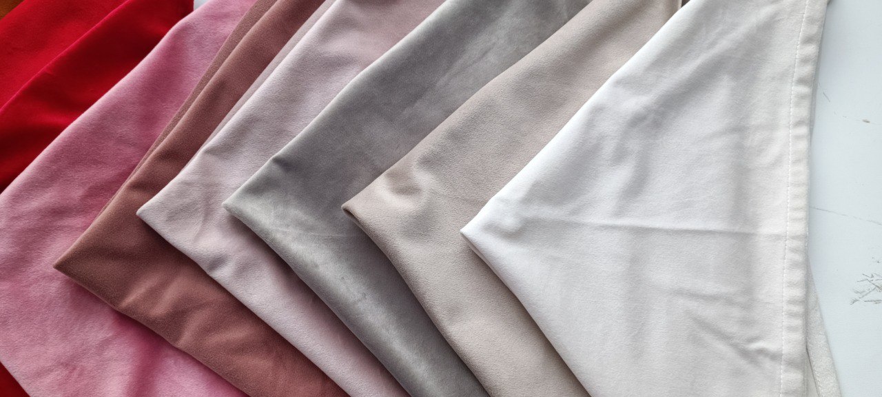 Салфетка  велюр, бежевая