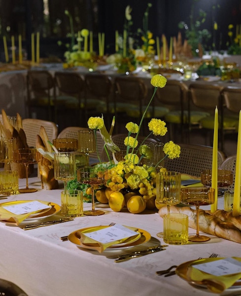 Стакан Squash Желтые тюльпаны