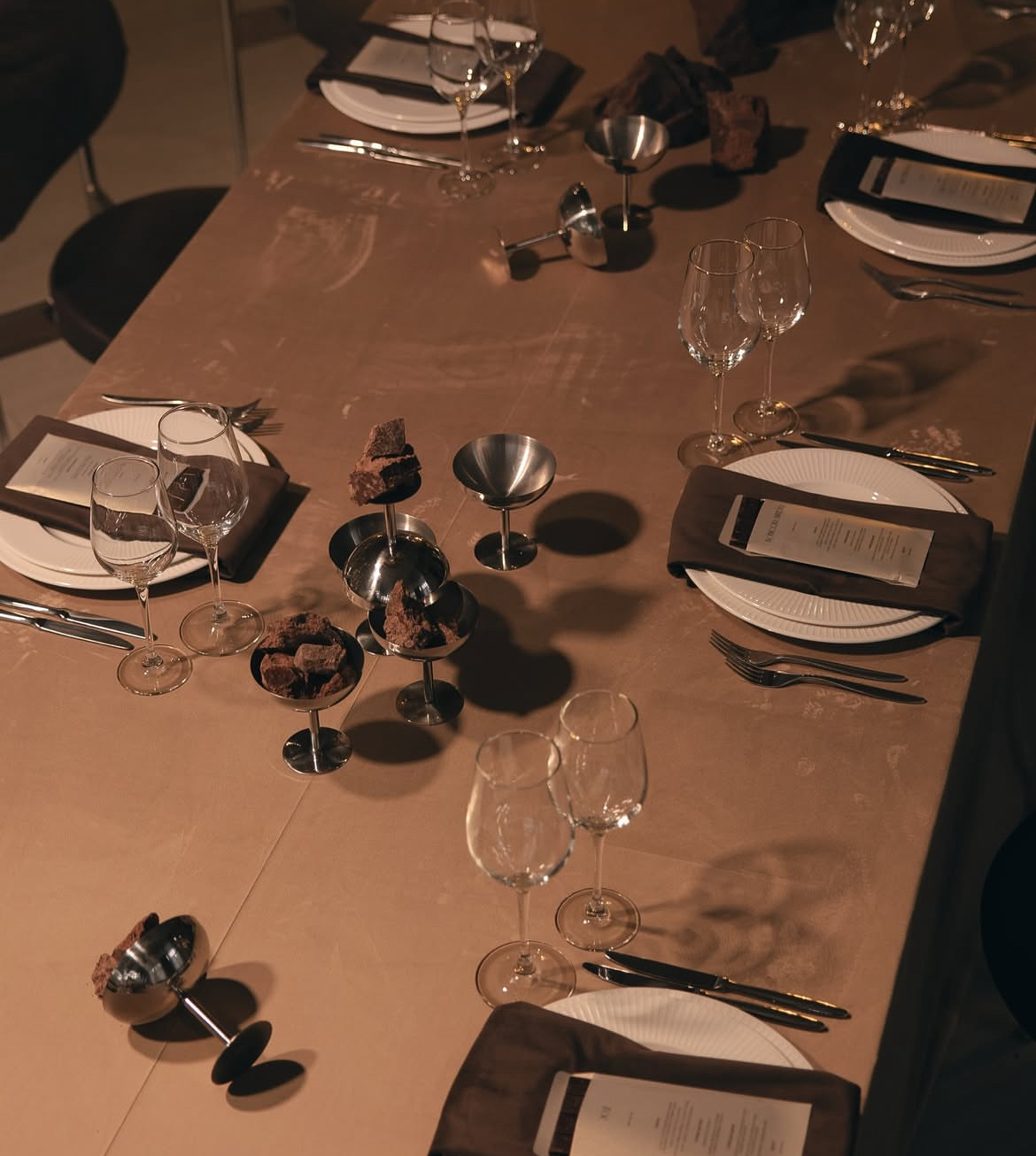 Салфетка велюр, шоколад (choco mocca)