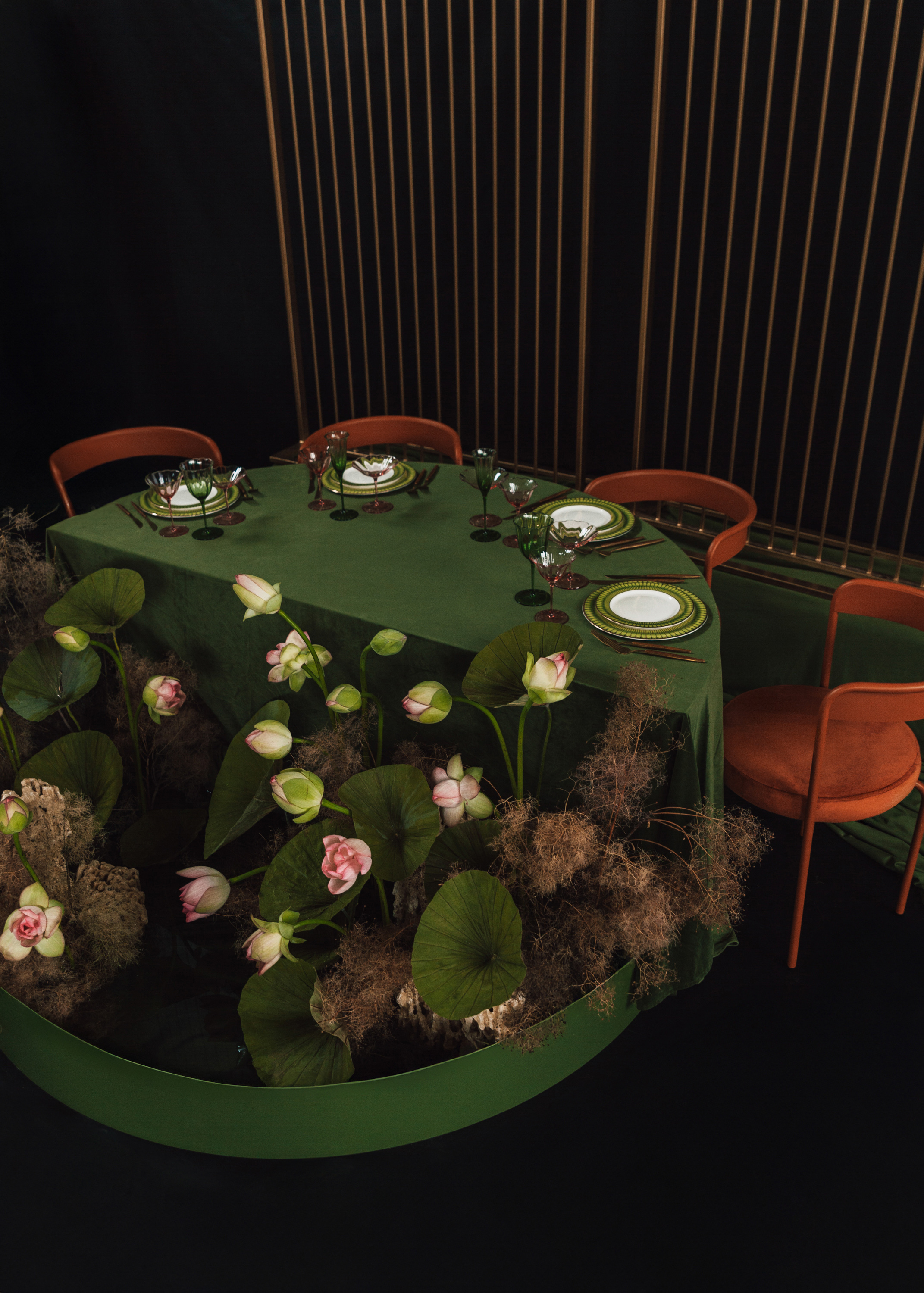 Столовые приборы Goa Woody, сет 4 предмета