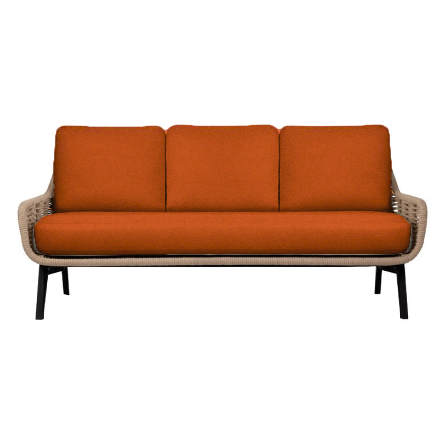 Диван The One терракотовый