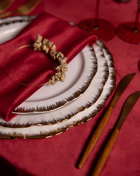 Столовые приборы Goa Woody, сет 4 предмета