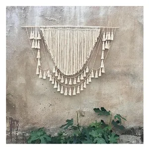 Панно декоративное из макраме Boho Beads - изображение 3