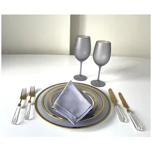 Сет матовых бокалов Lollipop Grey Ash - изображение 4