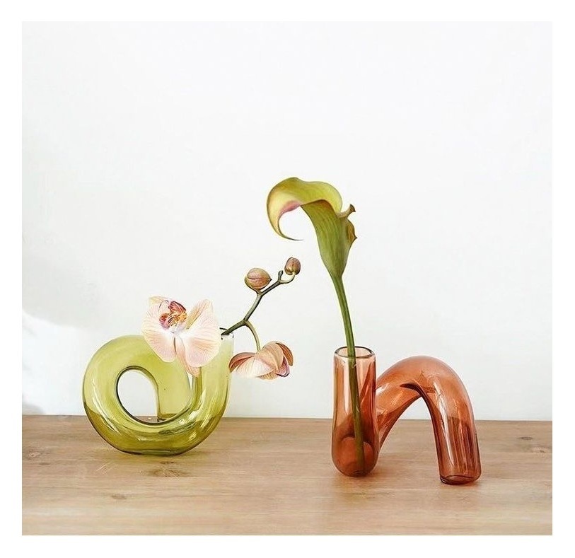 Стеклянная вазочка Piper Lime