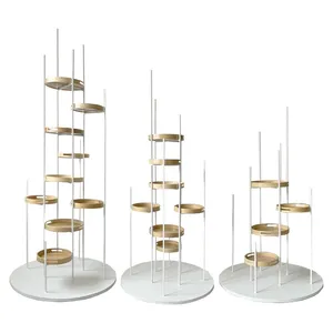 Сет фуршетных стоек Carrie White S-L, 3 шт.