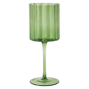 Бокал винный Squash Мир зеленого цвета