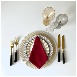 Сервировочная тарелка Oculus Gold - изображение 3