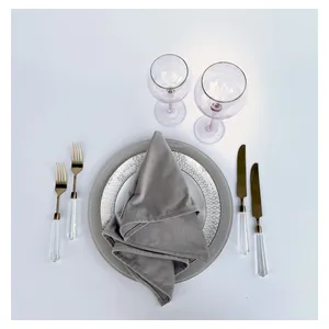 Сервировочная тарелка Nelson бежевая - изображение 2