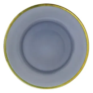 Сервировочная тарелка Lollipop Grey Ash матовая - изображение 1