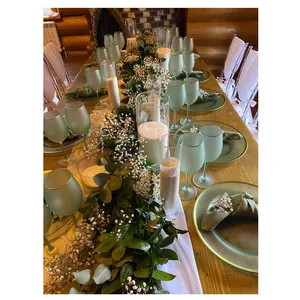 Сервировочная тарелка Lollipop Menthol матовая - изображение 3