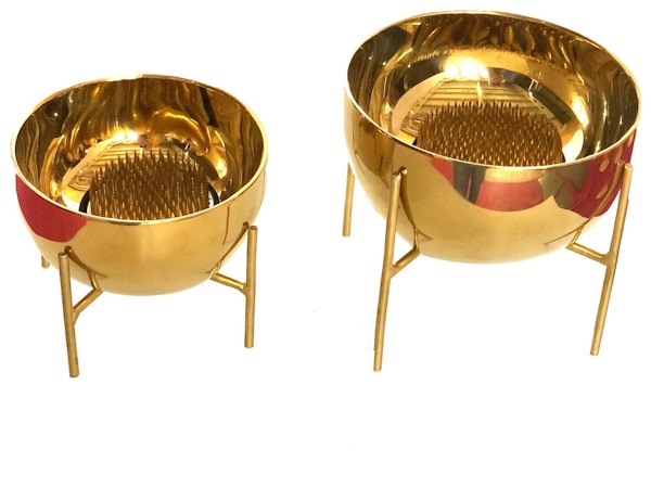 Набор вазочек Vintage Gold + кензаны