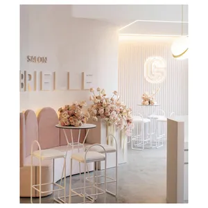 Коктейльный столик Hourglass White Circle - изображение 2