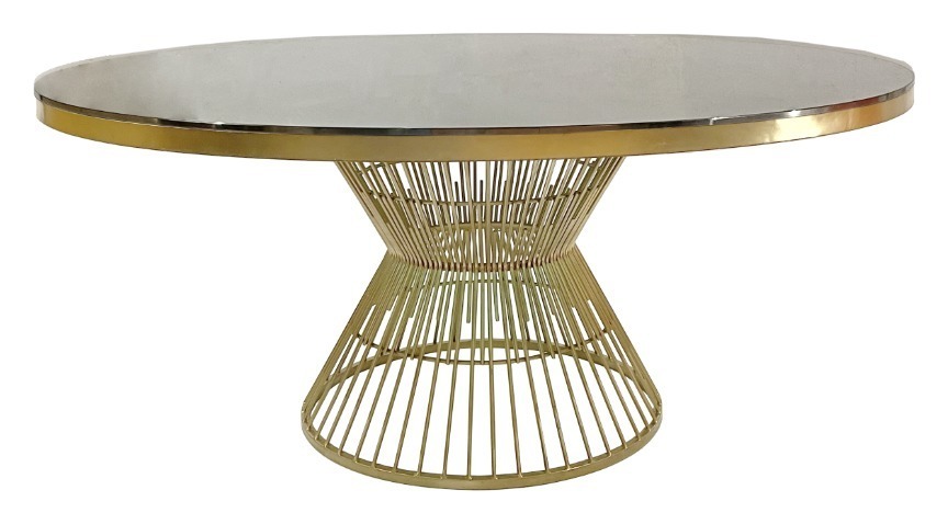 Стол De Marco с зеркальной столешницей