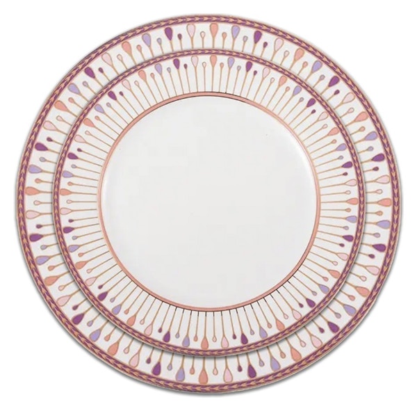 Сет тарелок Pattern Pink S и M