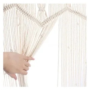 Панно декоративное из макраме Boho Сurtains - изображение 3