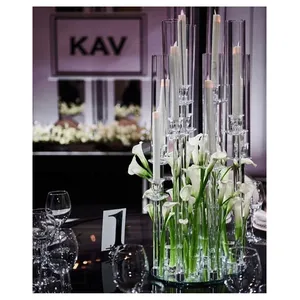 Канделябр со стеклянными колбами High Tower (10 стоек) - изображение 5