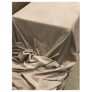 Скатерть велюр, прямоугольная, бежевая - изображение 2