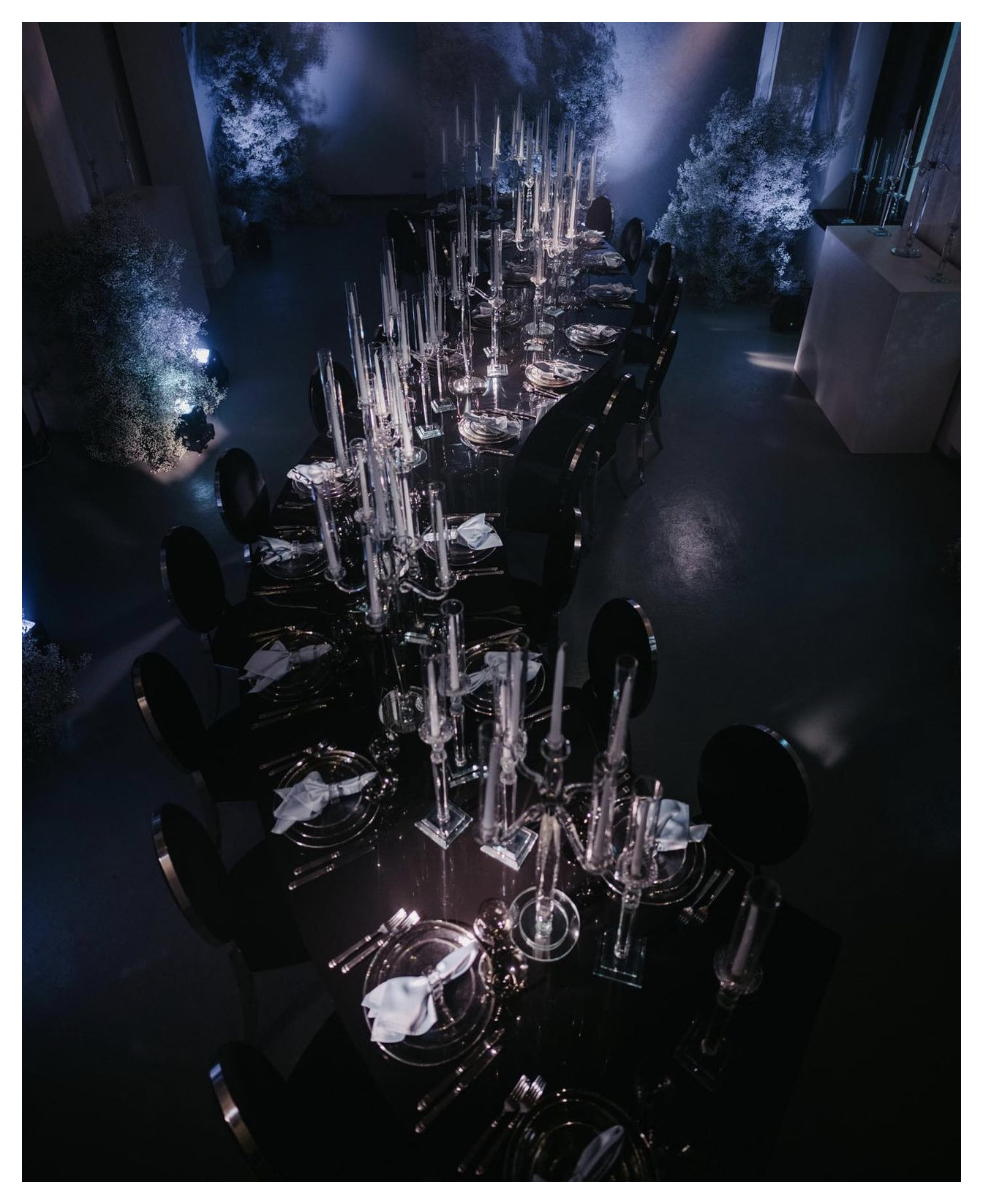 Канделябр хрустальный Reflection (5 стоек)