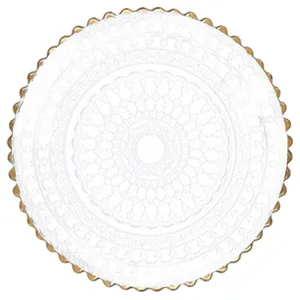 Сервировочная тарелка Lacy Gold - изображение 1