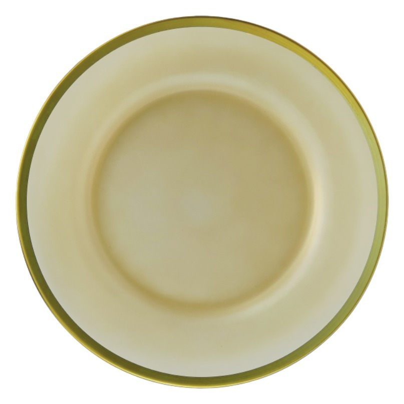 Сервировочная тарелка Lollipop Melon матовая