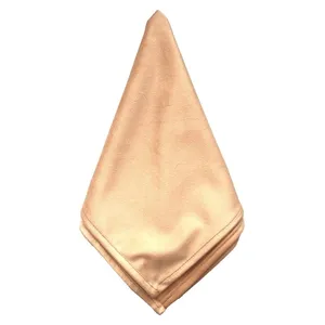 Салфетка велюр, персиковая