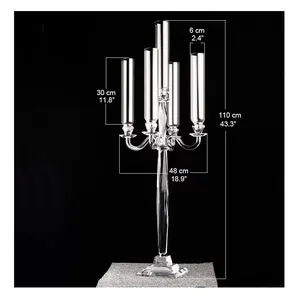 Канделябр хрустальный Reflection (5 стоек) - изображение 2