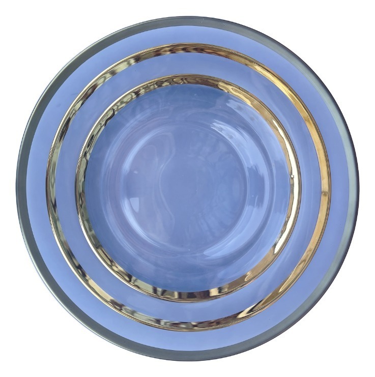 Сет порционных тарелок Lollipop Blueberry Paris