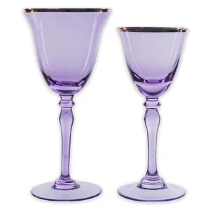 Сет бокалов «Chloe» сиреневый