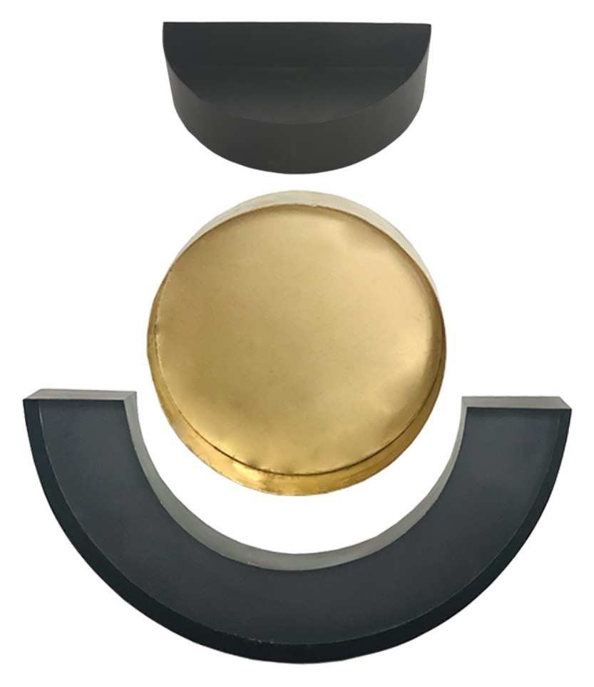 Флористическая стойка Halfponch S, чёрная