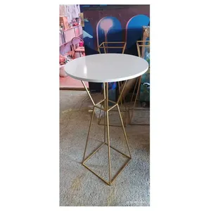 Коктейльный столик Hourglass Gold Circle - изображение 3