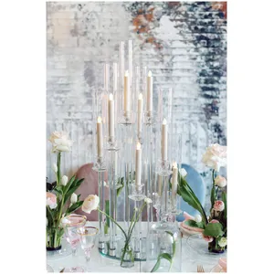 Канделябр со стеклянными колбами High Tower (10 стоек) - изображение 4