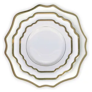 Сет тарелок Anna, 3 шт белые