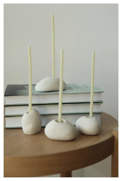 Сет вазочек для тонких свечей Rocky