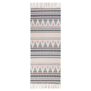 Коврик декоративный Boho Mint Pink