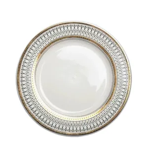 Тарелка Pattern Black S