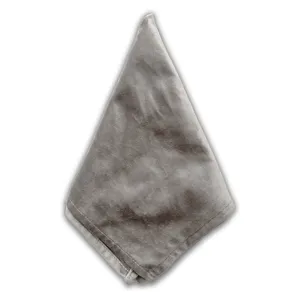 Салфетка велюр, серо-бежевая - изображение 1