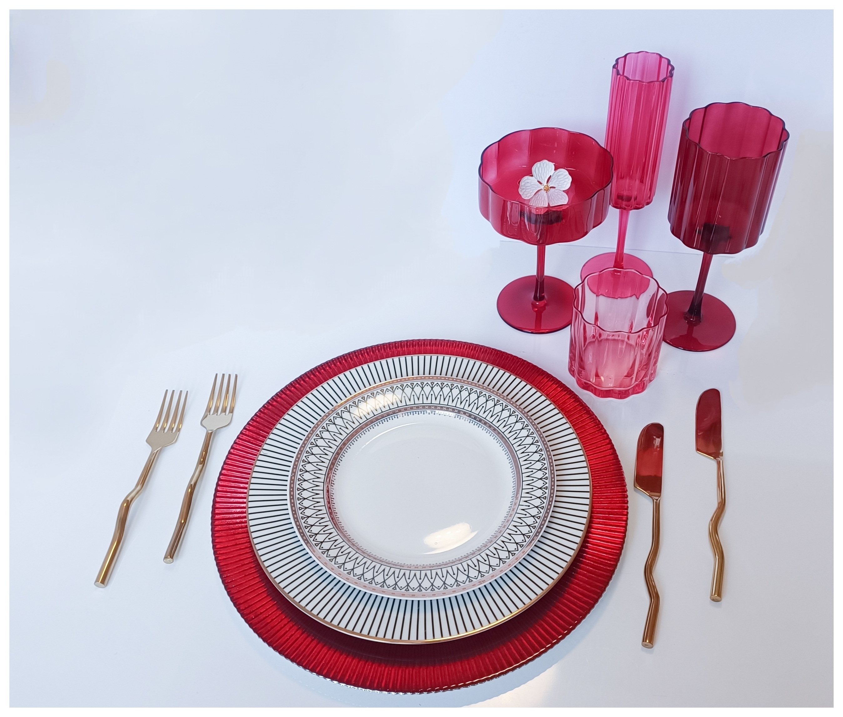 Сет бокалов Squash Этюд в красном