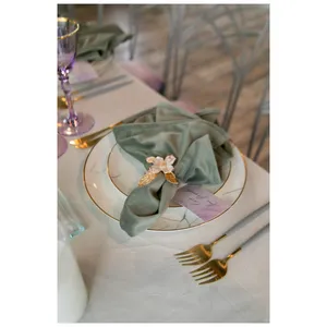 Сет порционных тарелок Marble - изображение 2