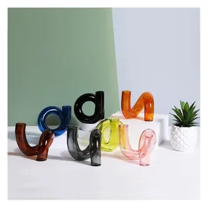 Стеклянная вазочка Piper Smoke - изображение 3