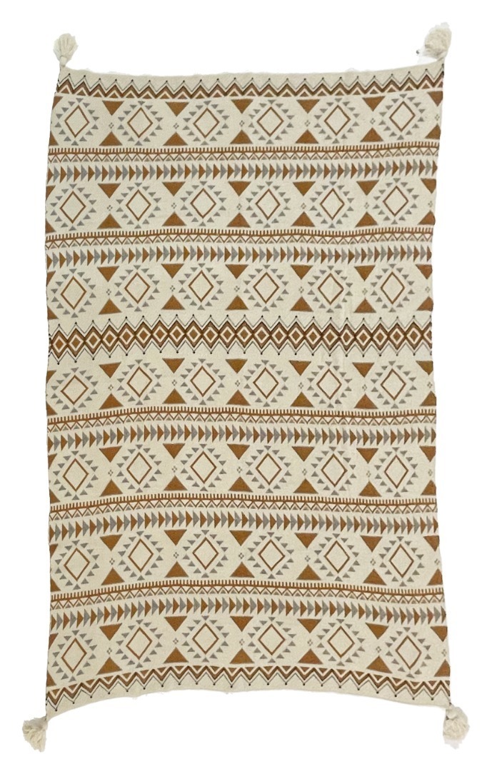 Покрывало декоративное Boho Brown Beige